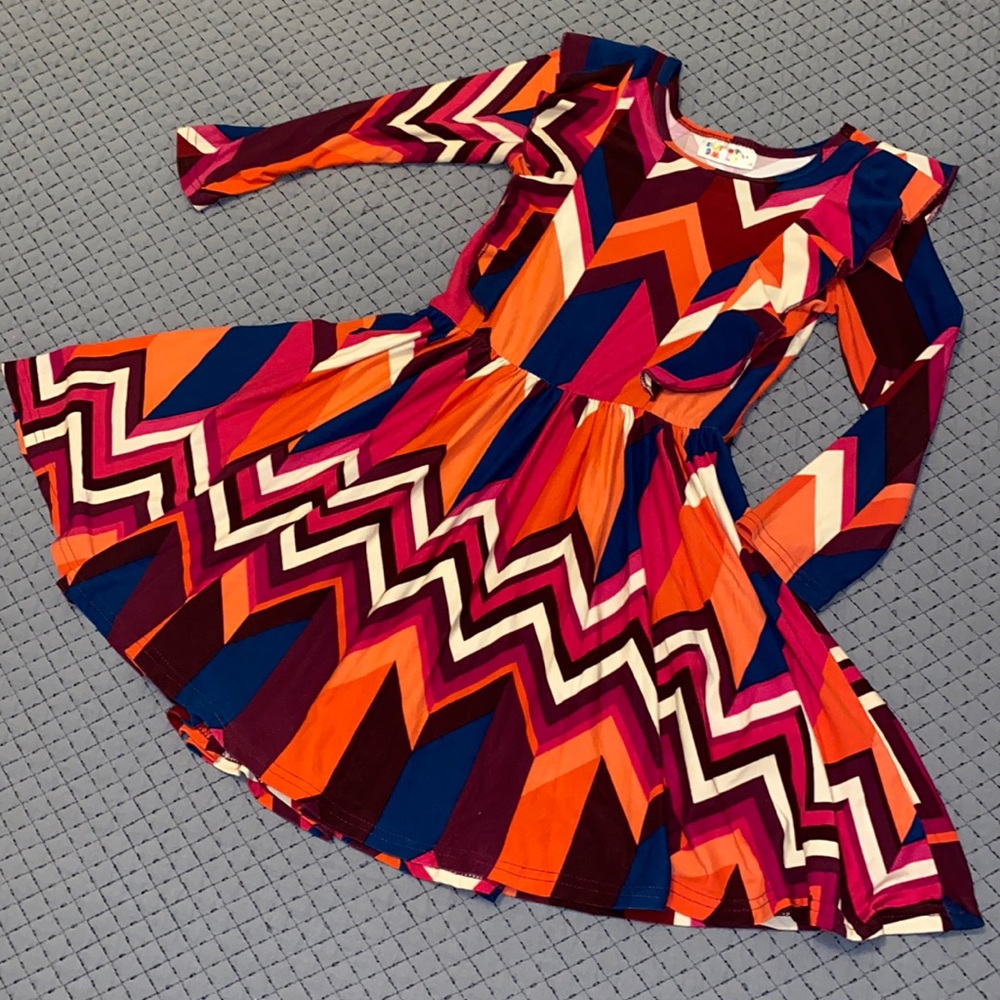 Dot Dot Smile Ruffle Dress